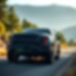 2021 Ford Raptor on scenic road