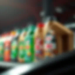An array of motor oil types highlighting their unique properties