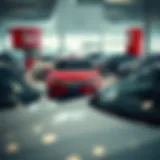 Showroom showcasing various Honda vehicles
