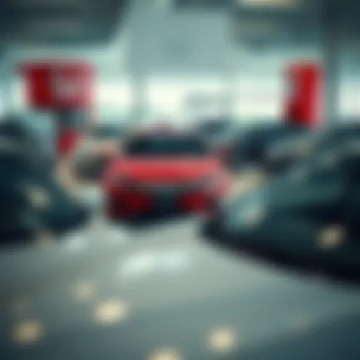 Showroom showcasing various Honda vehicles