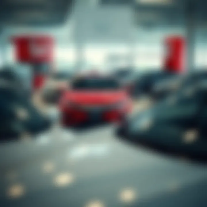 Showroom showcasing various Honda vehicles