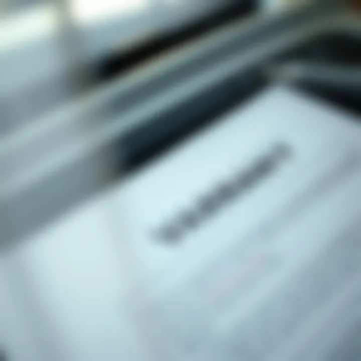 A close-up of a warranty document for a vehicle