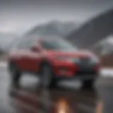 Nissan Rogue SV All-Wheel Drive in a dynamic driving environment