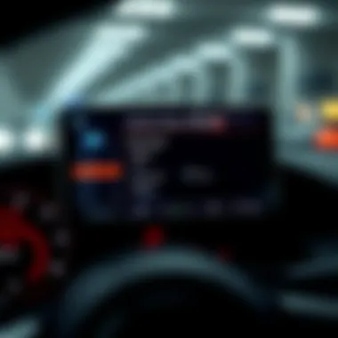 Accessing Vehicle History Reports A digital screen displaying vehicle history information from a VIN check