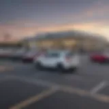 Exterior view of Reidsville Chevrolet dealership showcasing modern design