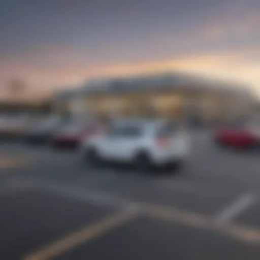 Exterior view of Reidsville Chevrolet dealership showcasing modern design