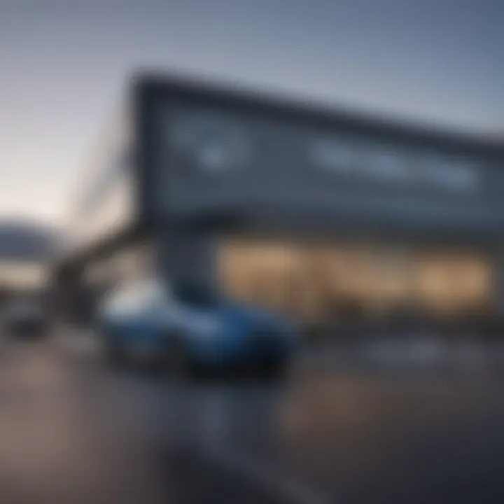 Local Subaru dealership exterior