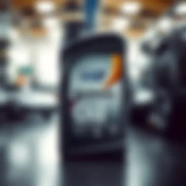An illustration contrasting synthetic and conventional motor oils