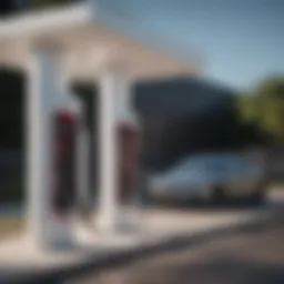 Tesla charging station installation overview