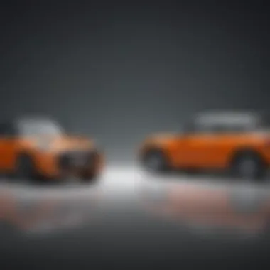 Fuel Efficiency Comparison of Mini Vehicles An infographic highlighting the fuel efficiency benefits of mini vehicles compared to traditional cars