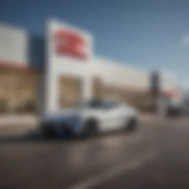 Exterior view of Toyota dealership in Clifton, NJ