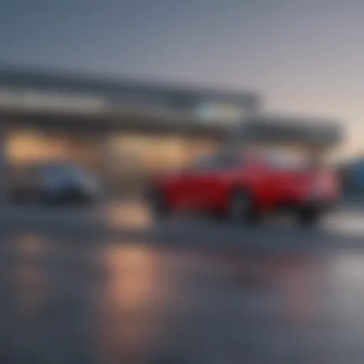 Exterior view of a Chevy dealership in Emporia, Kansas