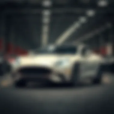Data visualization showcasing market trends in used car sales