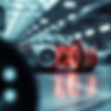 Visual representation of torque delivery in electric vehicles